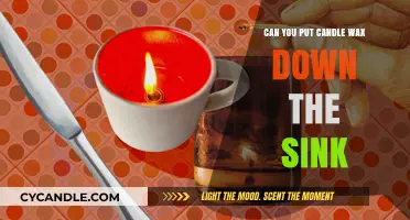 Can You Put Candle Wax Down the Sink? Risks and Alternatives