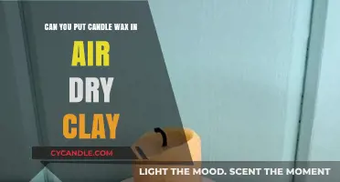 Can You Mix Candle Wax with Air Dry Clay? Tips & Tricks