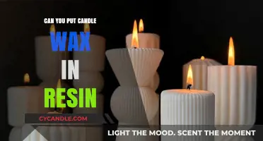 Can You Put Candle Wax in Resin? Creative Crafting Tips