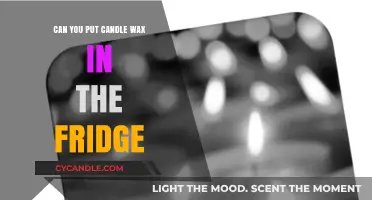 Can You Put Candle Wax in the Fridge? A Quick Guide