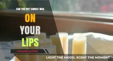 Is It Safe to Use Candle Wax as a Lip Balm?