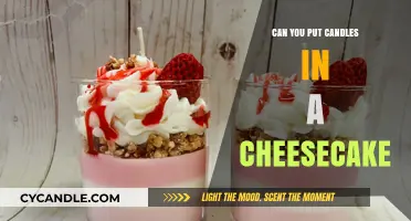 Candles in Cheesecake: Creative or Culinary Disaster? Expert Tips