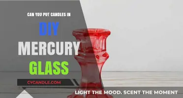 DIY Mercury Glass and Candles: A Safe and Stylish Combination?