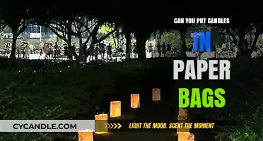 Candles in Paper Bags: Creative Lighting or Fire Hazard?