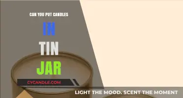 Candles in Tin Jars: Safe Practices and Creative Ideas