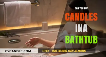 Candles in the Bathtub: Safe or Slippery Situation?