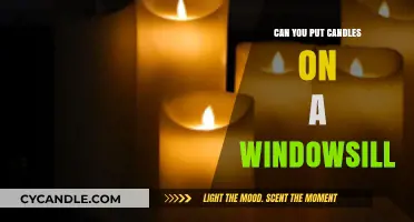 Candles on Windowsills: Safety Tips and Creative Placement Ideas