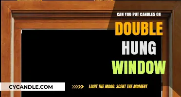 Candles on Double Hung Windows: Safety Tips and Creative Ideas