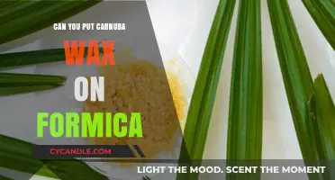 Can You Apply Carnauba Wax on Formica Surfaces? A Guide