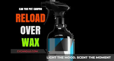 Can You Apply CarPro Reload Over Wax? A Detailed Guide