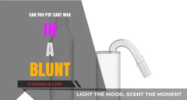 Can You Put Cart Wax in a Blunt? A Complete Guide