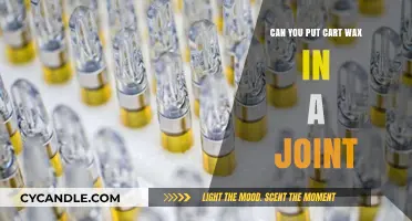 Can You Put Cart Wax in a Joint? Risks and Alternatives