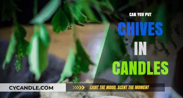 Chives in Candles: Creative or Combustible? Exploring Scented Wax Ideas