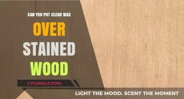 Clear Wax Over Stained Wood: Enhancing and Protecting Your Finish
