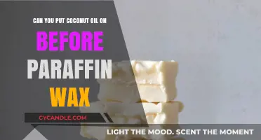 Coconut Oil Before Paraffin Wax: Benefits, Risks, and Best Practices