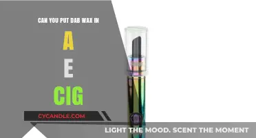 Can Dab Wax Be Used in E-Cigs? Safety and Compatibility Explained