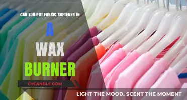 Can Fabric Softener Replace Wax Melts in Your Burner?