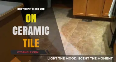 Can You Safely Apply Floor Wax on Ceramic Tile Surfaces?