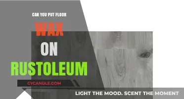 Can You Apply Floor Wax Over Rustoleum Paint? Expert Tips