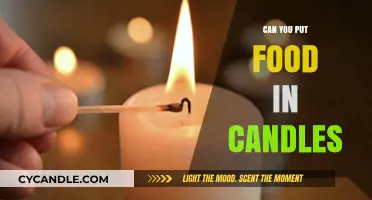 Can You Put Food in Candles? Safety and Creative Ideas