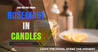 Fresh Rosemary in Candles: Benefits, Safety, and Creative DIY Ideas