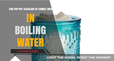 Melting Candle Wax in Glass Jars: Boiling Water Safety Tips