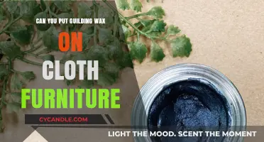 Using Gilding Wax on Cloth Furniture: Tips and Best Practices