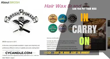 Can You Pack Hair Wax in Carry-On Luggage? TSA Rules Explained