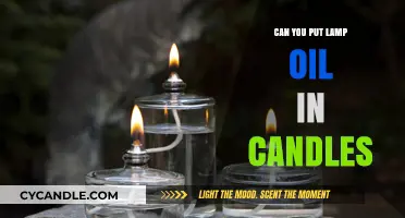 Using Lamp Oil in Candles: Safe Alternative or Risky Practice?