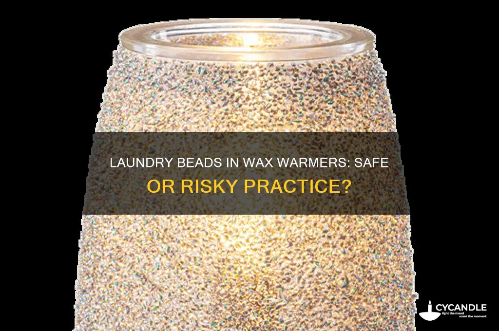 can you put laundry beads in a wax warmer