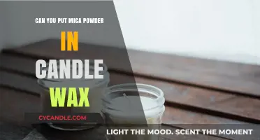 Mica Powder in Candle Wax: Creative Tips and Safety Insights