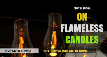 Can You Safely Use Oil on Flameless Candles? Find Out Here