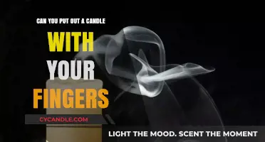 Can You Safely Extinguish a Candle with Your Fingers?