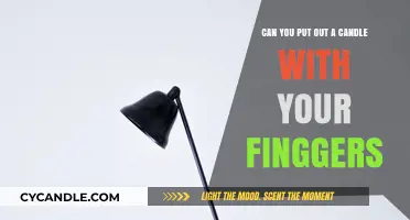 Can You Safely Extinguish a Candle with Your Fingers?
