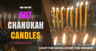 Can You Safely Extinguish Chanukah Candles? A Holiday Guide