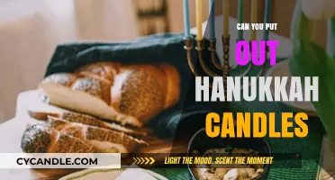 Can You Safely Extinguish Hanukkah Candles? A Guide to Proper Practices