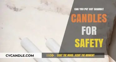 Shabbat Candle Safety: Can You Extinguish for Peace of Mind?