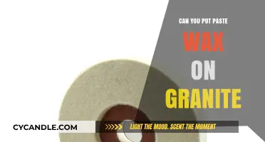 Can You Apply Paste Wax on Granite? A Complete Guide