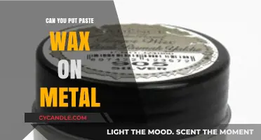 Can You Use Paste Wax on Metal Surfaces? A Guide