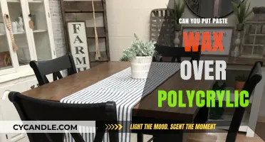 Paste Wax Over Polycrylic: Enhancing Wood Finish Compatibility and Durability