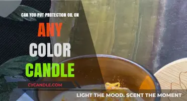 Protection Oil on Any Color Candle: Enhancing Rituals with Versatility