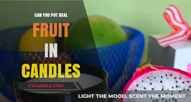 Adding Real Fruit to Candles: Creative DIY or Safety Hazard?