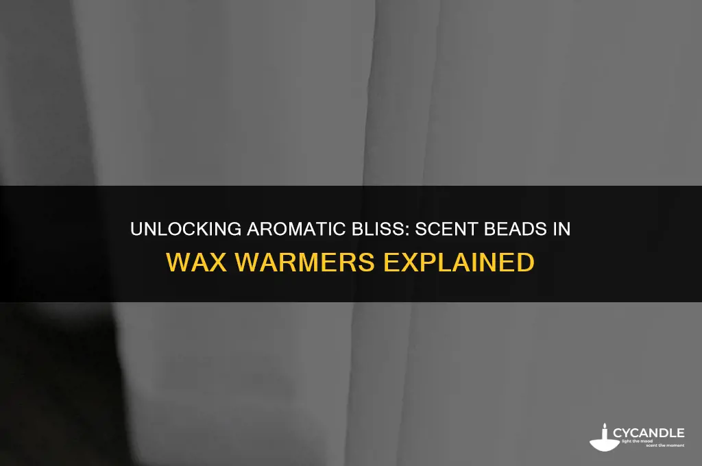 can you put scent beads in a wax warmer