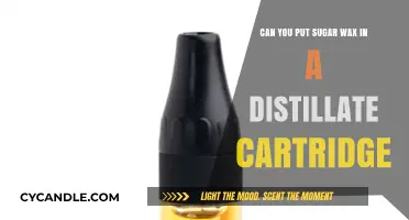 Can Sugar Wax Be Used in Distillate Cartridges? Facts Revealed