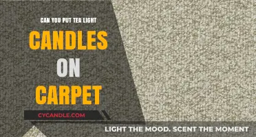 Tea Light Candles on Carpet: Safe Practice or Fire Hazard?
