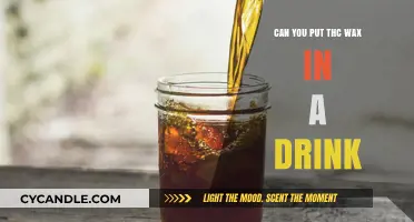Mixing THC Wax in Drinks: Safe, Effective, or Risky?