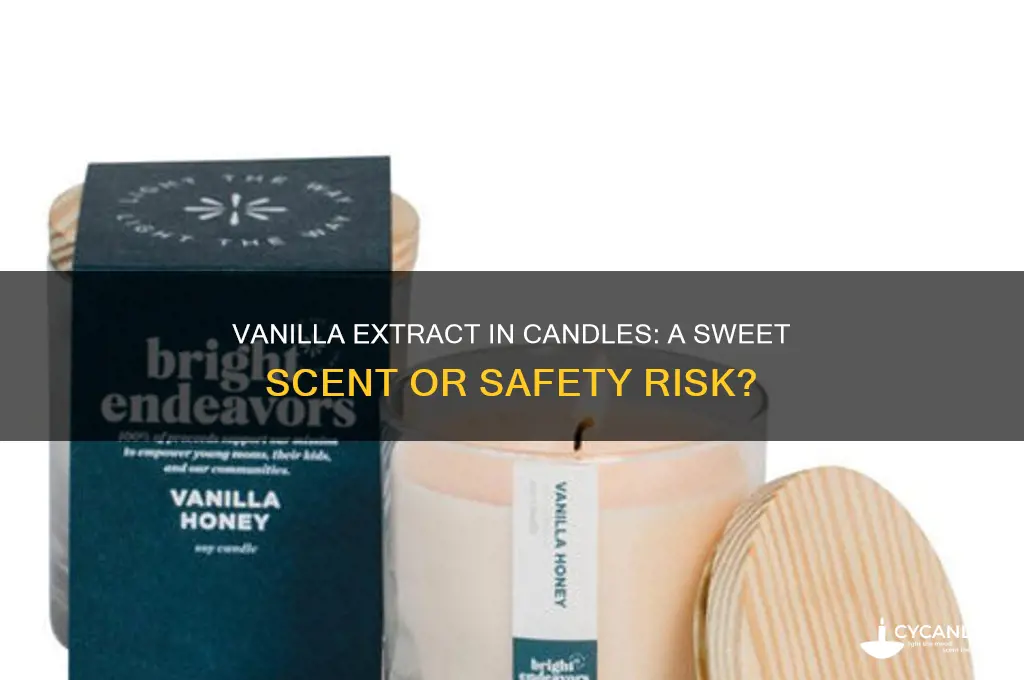 can you put vanilla extract in a candle