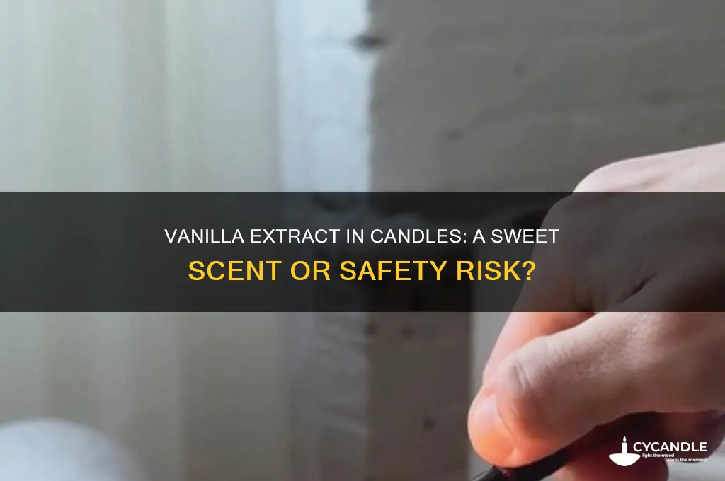 can you put vanilla extract in candles