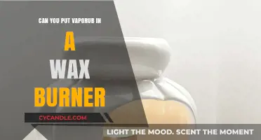 Is It Safe to Use Vicks VapoRub in Wax Burners?