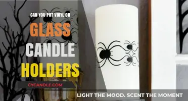 Vinyl on Glass Candle Holders: Creative DIY Decor Ideas